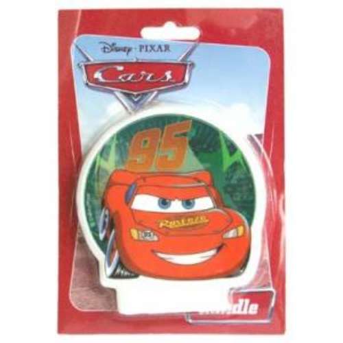 Lightning McQueen Birthday Candle - Click Image to Close